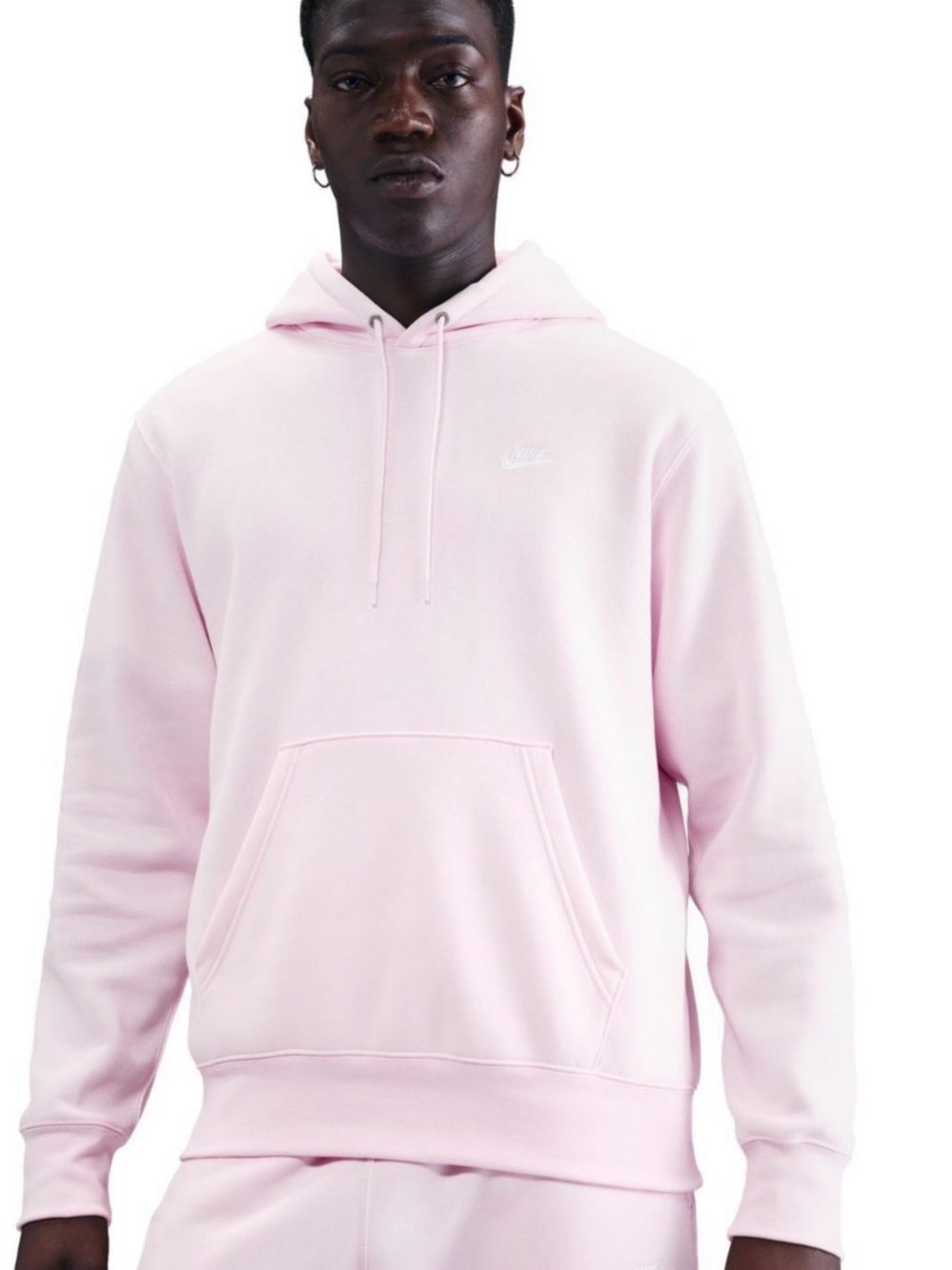 Nike Unisex Pastel Pink Pullover Hoodie